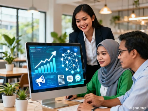 Solusi bagi Usaha Kecil Menengah: Panduan Memanfaatkan Agent & Agentic AI untuk Pemasaran hingga Keuangan